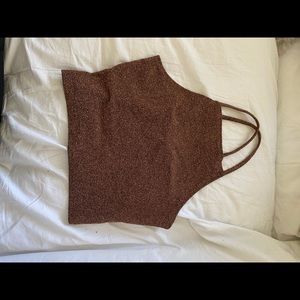 Sparkly halter top
